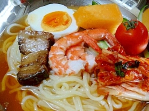 お店の気分で♪　お取り寄せ「盛岡冷麺」